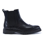 Medallion Chelsea Boot // Black (Euro: 41)