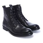 Plain Derby Ankle Boot // Black (Euro: 42)