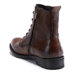 Plain Derby Ankle Boot // Brown (Euro: 42)