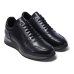 Del Re Shoes // Classic Low-Top Sneaker // Black (Euro: 41)