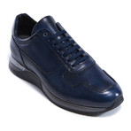 Del Re Shoes // Classic Low-Top Sneaker // Navy (Euro: 45)