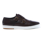 Monk Strap Sneaker // Dark Brown (Euro: 41)