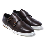 Monk Strap Sneaker // Dark Brown (Euro: 41)