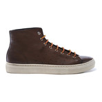 High-Top Sneaker // Brown (Euro: 43)