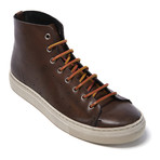 High-Top Sneaker // Brown (Euro: 42)