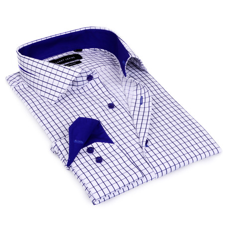 Levinas Collection // Button-Down Shirt // Navy (3XL)