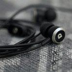 AF33C In-Ear Headphones + Mic (Black)
