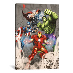 Avengers Assemble // Action Pose // Geometric Classic (40"W x 26"H x 0.75"D)