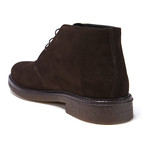 Suede Chelsea Boot // Dark Brown (Euro: 42)