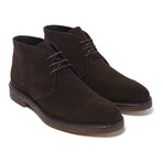 Suede Chelsea Boot // Dark Brown (Euro: 45)