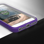 Zizo® Proton // Purple + Clear (iPhone 7)