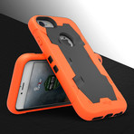 Zizo® Proton // Orange + Black (iPhone 7)