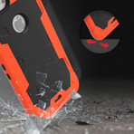 Zizo® Proton // Orange + Black (iPhone 7)