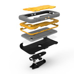 Zizo® Proton // Gray + Yellow (iPhone 7)