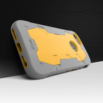 Zizo® Proton // Gray + Yellow (iPhone 7)