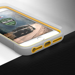 Zizo® Proton // Gray + Yellow (iPhone 7)