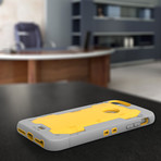 Zizo® Proton // Gray + Yellow (iPhone 7)