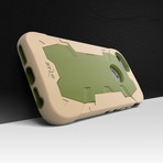 Zizo® Proton // Desert Tan + Camo Green (iPhone 7)