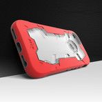 Zizo® Proton // Crimson Red + Clear (iPhone 7)