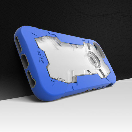 Zizo® Proton // Blue + Clear (iPhone 7)