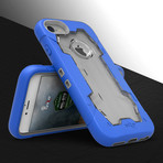 Zizo® Proton // Blue + Clear (iPhone 7)