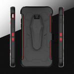 Zizo® Proton // Black + Red (iPhone 7)
