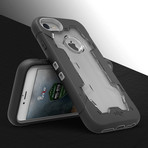 Zizo® Proton // Black + Clear (iPhone 7)