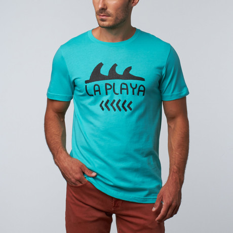 Not Local // La Playa Tee // Teal (M)