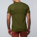 Not Local // La Montaña Tee // Olive Green (L)