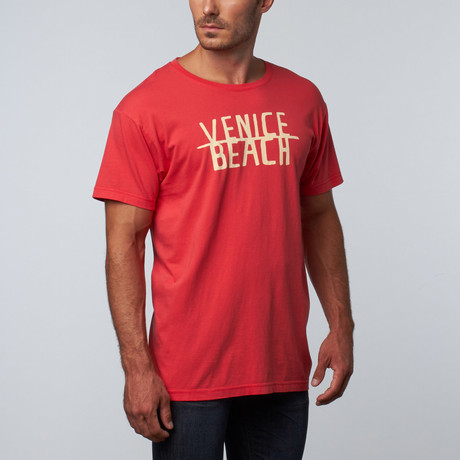 Not Local // Venice Beach Tee // Red (L)