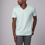 Ultra Soft Sueded V-Neck // Mint (XL)