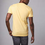 Ultra Soft Sueded V-Neck // Yellow (S)