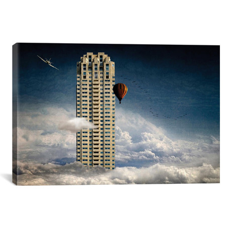 Extreme Skyscraper // Ben Goossens (18"W x 26"H x 0.75"D)