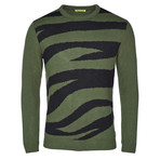 Versace // Crewneck Sweater // Green (L)