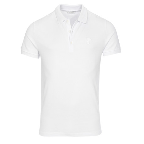 Versace // Polo Shirt // White (M)