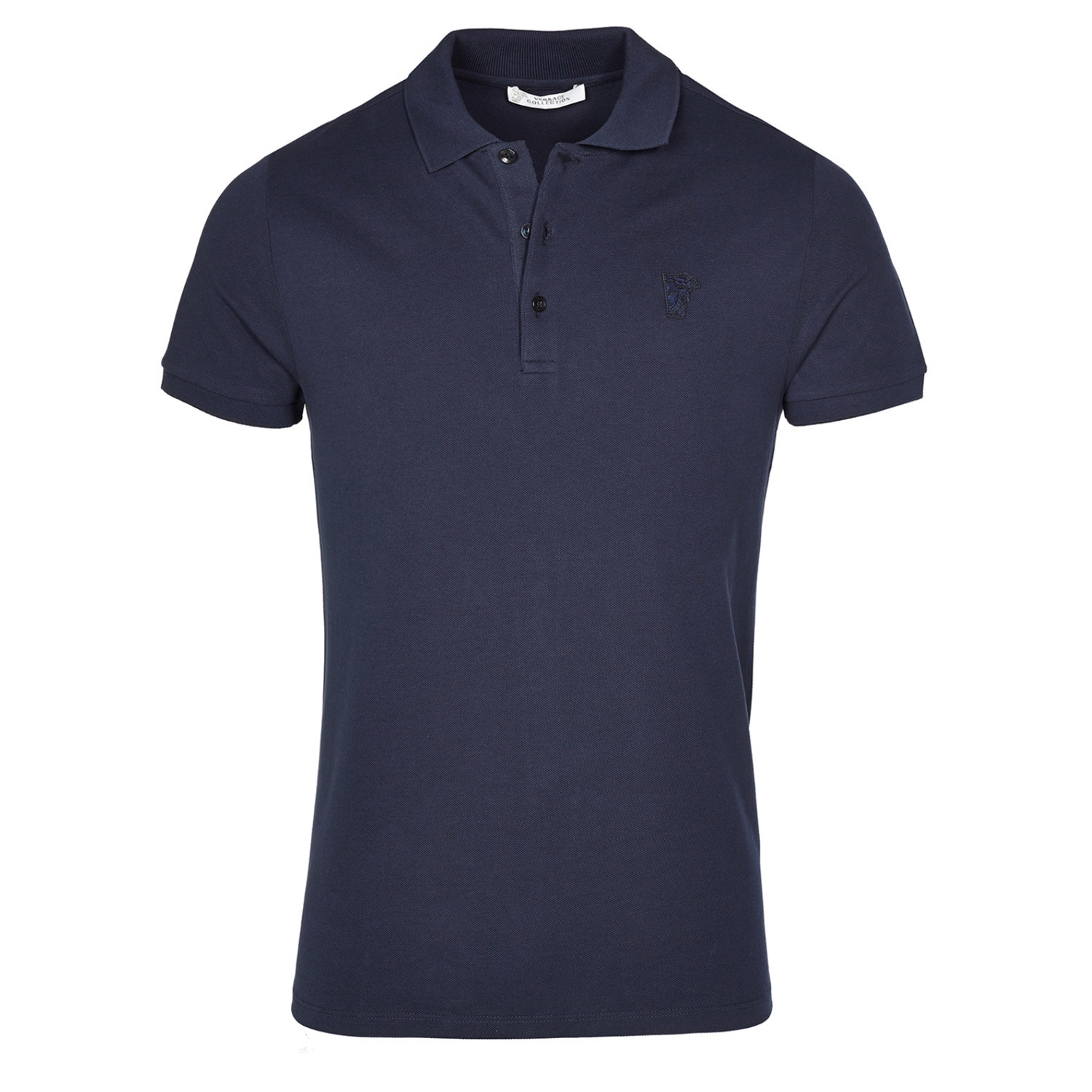 Versace // Polo Shirt // Dark Blue (S) - Versace Collection - Touch of ...