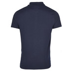 Versace // Polo Shirt // Dark Blue (L)