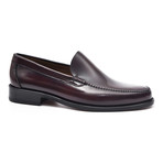 Leather Sole Slip-On Loafer // Antic Bordeaux (Euro: 39)