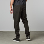 Folded Regular Fit Chino Trouser // Black (36WX32L)