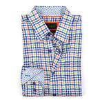 Plaid Button-Up // Blue (2XL)