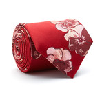 Handmade Tie // Red Floral