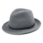 Beau Classic Fedora // Fog + Ink (Medium)