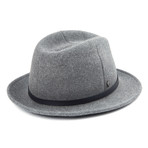 Beau Classic Fedora // Fog + Ink (Medium)