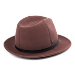 Beau Classic Fedora // Oxen + Black (Medium)