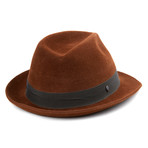 Carry Fedora // Chestnut (Medium)