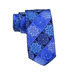 Floral Tie // Blue