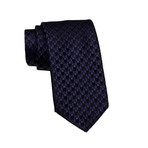 Houndstooth Tie // Navy + Black