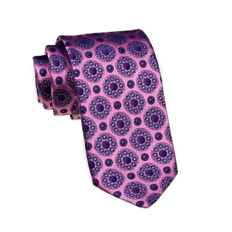 Floral Tie // Pink + Purple