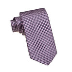 Pattern Tie // Pink + Navy