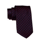 Houndstooth Tie // Brown